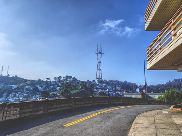 Sutro Tower, viewed from near Olympus Park